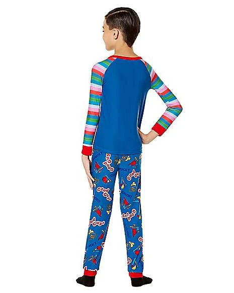 Kids Good Guys Chucky Pajama Set 2 Kids Good Guys Chucky Pajama Set - Image 2