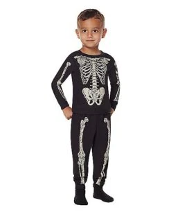 Toddler Skeleton Pajama Set -Holiday Discount Store 01578582 a