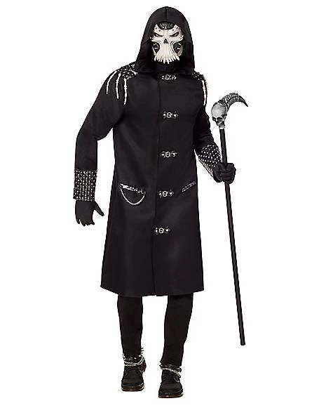 Adult Skeleton Undertaker Costume 1 Adult Skeleton Undertaker Costume