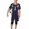 Adult Navy Volleyball Uniform Costume