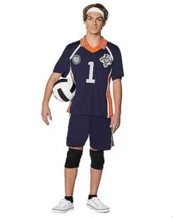 Adult Navy Volleyball Uniform Costume