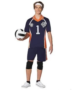 Adult Navy Volleyball Uniform Costume -Holiday Discount Store 07423742 c
