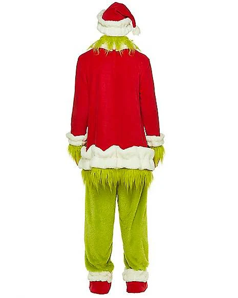 Adult How The Grinch Stole Christmas Costume - Dr. Seuss 2 Adult How The Grinch Stole Christmas Costume - Dr. Seuss - Image 2