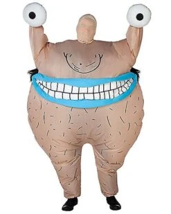 Adult Krumm Inflatable Costume - Aaahh!!! Real Monsters