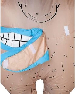 Adult Krumm Inflatable Costume - Aaahh!!! Real Monsters -Holiday Discount Store 07475692 e