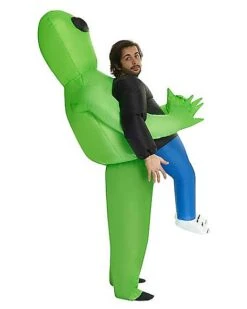 Adult Alien Pick Me Up Inflatable Costume -Holiday Discount Store 07491723 c