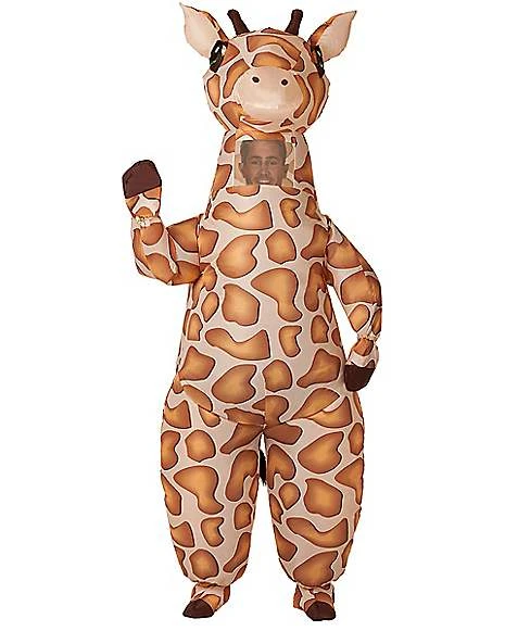 Adult Inflatable Giraffe Costume 1 Adult Inflatable Giraffe Costume