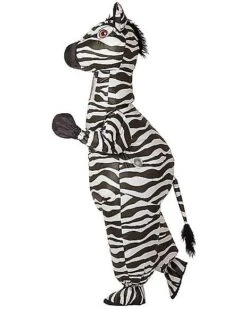 Adult Zebra Inflatable Costume -Holiday Discount Store 07517592 c