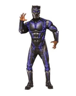 Adult Black Panther Costume Deluxe - Marvel