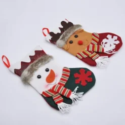 6pcs Assorted Design Christmas Stockings 10in -Holiday Discount Store 10 Christmas Stockings 1 600x600 1
