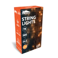 100-Count Orange LED Halloween String Lights 32.4ft -Holiday Discount Store 100 Count Orange LED 8 Modes Green Wire Light Set 42.9ft 6 600x600 1