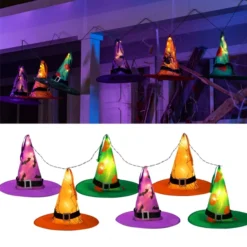 12Pcs Witch Hat String Lights -Holiday Discount Store 12Pcs Witch Hat String Lights 6 result 600x600 1