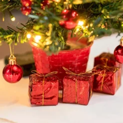 Artificial Mini Tabletop Christmas Tree Prelit Set 22in -Holiday Discount Store 20 Tabletop Christmas Tree Prelit 4 result 600x600 1