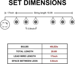 40-Count Green LED Halloween Eyeball Lights 20.6ft -Holiday Discount Store 20.6 Ft Halloween Eyeball String Lights 1 600x512 1