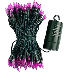 200-Count Purple LED String Lights 67.3ft -Holiday Discount Store 200 Count Purple LED String Lights 3 result 600x673 1