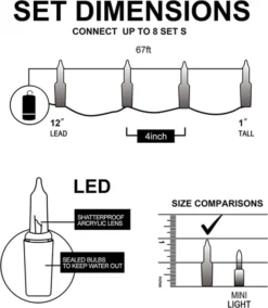 200-Count Purple LED String Lights 67.3ft -Holiday Discount Store 200 Count Purple LED String Lights 5 result 600x690 1