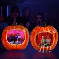 2Pcs Halloween Pumpkin Wall Decorations