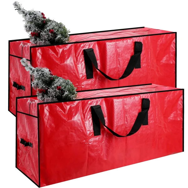 2pcs Christmas Tree Storage Bags Set 1 2pcs Christmas Tree Storage Bags Set