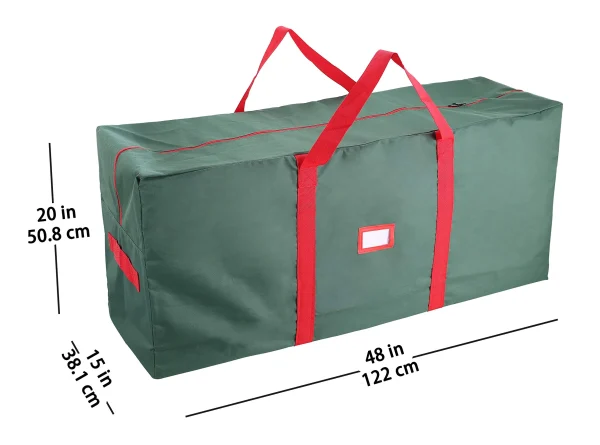 2pcs Green Christmas Tree Storage Bags 48in 5 2pcs Green Christmas Tree Storage Bags 48in - Image 5