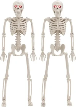 2pcs Skeleton Decoration With Red Light Eyes 16in -Holiday Discount Store 2pcs Skeleton Decoration with Red Light Eyes 16in 3 600x851 1