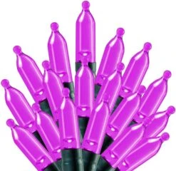 Battery Operated 50 Counts Purple LED String Lights 17.3ft -Holiday Discount Store 31138 3 600x582 1