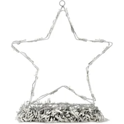 335 LED Warm White Star String Lights 16.4ft -Holiday Discount Store 335 LED Warm White Star String Lights 16 1 1