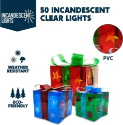 3Pcs 50LED Christmas Light Boxes Decor 8 3Pcs 50LED Christmas Light Boxes Decor -Holiday Discount Store 3Pcs 50LED Christmas Light Boxes decor 5 600x613 1