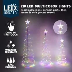 3Pcs Lighted Spiral Christmas Tree Set LED Warm White 8 3Pcs Lighted Spiral Christmas Tree Set LED Warm White -Holiday Discount Store 3Pcs Lighted Spiral Christmas Tree Set LED Warm White 3 result 600x600 1