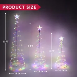 3Pcs Lighted Spiral Christmas Tree Set LED Warm White 11 3Pcs Lighted Spiral Christmas Tree Set LED Warm White -Holiday Discount Store 3Pcs Lighted Spiral Christmas Tree Set LED Warm White 5 result 600x600 1