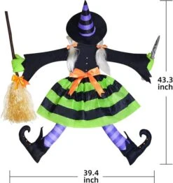 Halloween Crashing Witch Tree Decoration 43in 7 Halloween Crashing Witch Tree Decoration 43in -Holiday Discount Store 3 79d5e8dc bf97 4539 9745 eaa86d672e2b 600x637 1