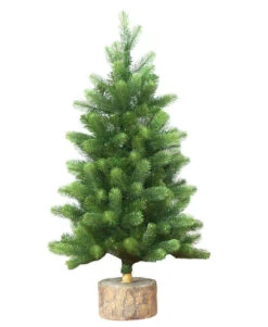 King Of Christmas 3' Royal Fir Tabletop Tree Unlit -Holiday Discount Store 3 Royal Fir Small Tree Unlit