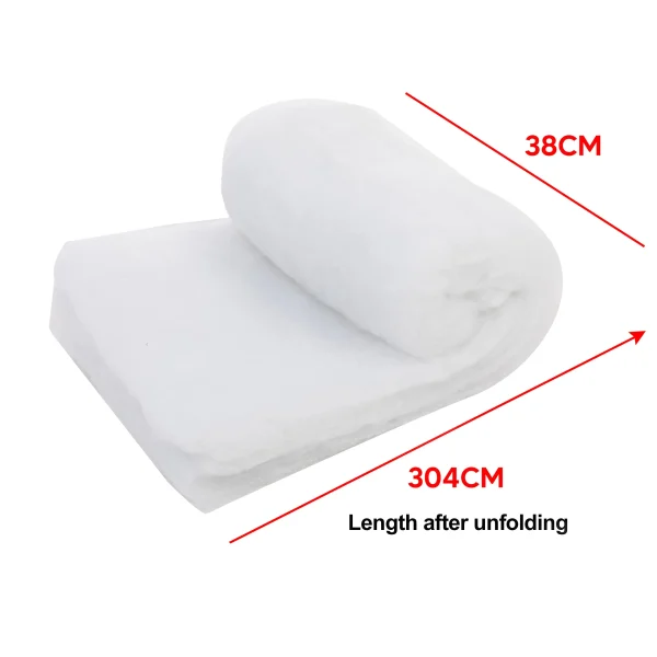 3pcs Thick Snow Blanket Roll Christmas Decoration 5 3pcs Thick Snow Blanket Roll Christmas Decoration - Image 5