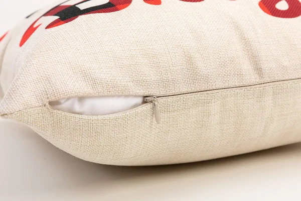 4Pcs Christmas Farmhouse Buffalo Plaid Pillow Covers 3 4Pcs Christmas Farmhouse Buffalo Plaid Pillow Covers - Image 3