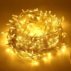 400 LED Warm White Led String Lights Clear Wire 140.7ft -Holiday Discount Store 400 count LED Christmas Light 3 result 600x600 1