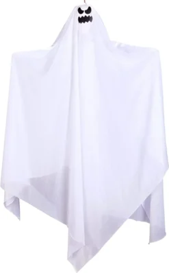 Halloween Light Up Hanging Ghost 47in 9 Halloween Light Up Hanging Ghost 47in -Holiday Discount Store 47 Light up Hanging Ghost with Hat and Spooky Blue LED Light 4 600x968 1