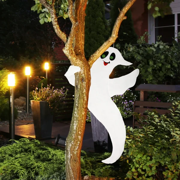 Halloween Tree Wrap Ghost Decoration 47.6in 2 Halloween Tree Wrap Ghost Decoration 47.6in - Image 2