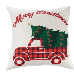 4Pcs Christmas Farmhouse Buffalo Plaid Pillow Covers 10 4Pcs Christmas Farmhouse Buffalo Plaid Pillow Covers -Holiday Discount Store 4Pcs Christmas Farmhouse Buffalo Plaid Pillow Covers 2
