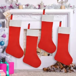 4pcs Jumbo Large Christmas Stockings 36in -Holiday Discount Store 4Pcs Jumbo Felt Christmas Stocking 36in 5 result 600x600 1