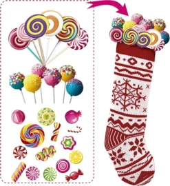 4Pcs Knit Christmas Stockings -Holiday Discount Store 4Pcs Knit Christmas Stockings 5 600x657 1