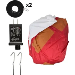 4ft Inflatable Rooftop Santa Claus Carry Gift Bag -Holiday Discount Store 4ft Inflatable Rooftop Santa Claus Carry Gift Bag 3