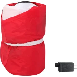 4ft Long LED Inflatable Santa Hung On A Tree 10 4ft Long LED Inflatable Santa Hung On A Tree -Holiday Discount Store 4ft Long LED Inflatable Santa Hung on a Tree 4 1