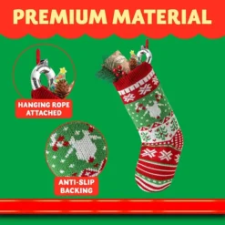 4pcs Large Knit Christmas Stockings Decoration 18in -Holiday Discount Store 4pcs Large Knit Christmas Stockings Decoration 18in 2 600x600 1