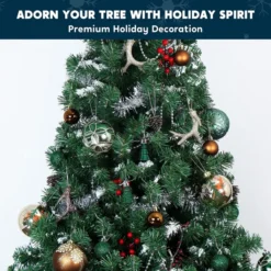 56pcs Green And Gold Assorted Christmas Ornament Sets 8 56pcs Green And Gold Assorted Christmas Ornament Sets -Holiday Discount Store 56pcs Green and Gold Assorted Christmas Ornament Sets 3 600x600 1