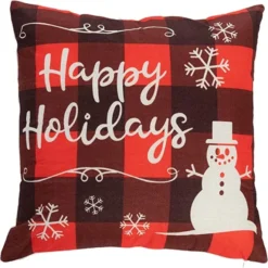6pcs Christmas Buffalo Plaid Pillow Covers 9 6pcs Christmas Buffalo Plaid Pillow Covers -Holiday Discount Store 6Pcs Christmas Buffalo Pillow Covers 2 600x601 1