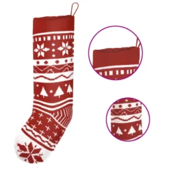 6pcs Christmas Knit Stocking Decoration -Holiday Discount Store 6Pcs Christmas Stockings Knit Decorations 5 result 1 600x600 1