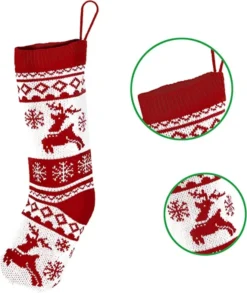 6pcs Christmas Knit Stockings Decorations -Holiday Discount Store 6Pcs Knit Christmas Stockings 2 1 600x712 1