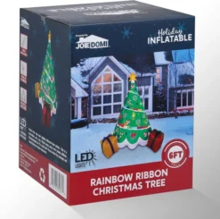 6ft Inflatable Rainbow Ribbon Christmas Tree Decoration 11 6ft Inflatable Rainbow Ribbon Christmas Tree Decoration -Holiday Discount Store 6ft Inflatable Rainbow Ribbon Christmas Tree Decoration 6 result 600x595 1