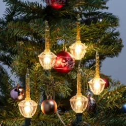 7pcs Warm White Vintage Christmas Bubble Lights -Holiday Discount Store 7 Count Warm White Christmas Bubble String Lights 5 result 600x600 1