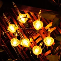7pcs Warm White Vintage Christmas Bubble Lights -Holiday Discount Store 7 Count Warm White Christmas Bubble String Lights 6 result 600x600 1