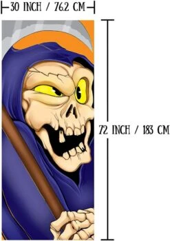 3d Design Reaper Door Cover 30in X 72in -Holiday Discount Store 72 e7d666fb 2f6b 4bad 85c2 4e7d79773f91 600x850 1